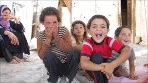 Bedouin children