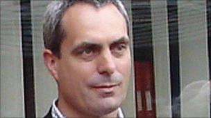 David Tebbutt, a Book Trade Charity (BTBS) handout picture