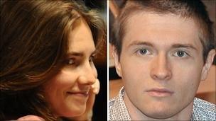 Amanda Knox and Raffaele Sollecito