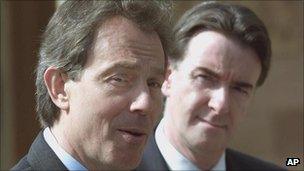 Tony Blair and Peter Mandelson