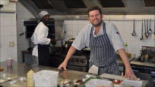 Mike Keane, Brewery Tap kitchen