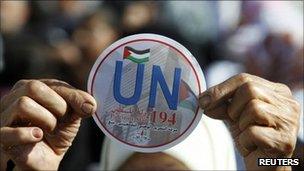 UN Palestine sticker