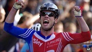 Mark Cavendish in Copenhagen