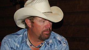 Singer Toby Keith