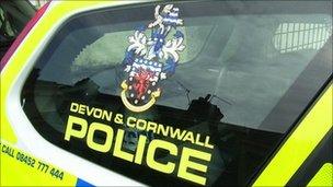 Devon and Cornwall Police car