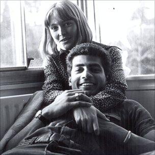 George Alagiah and his wife Frances