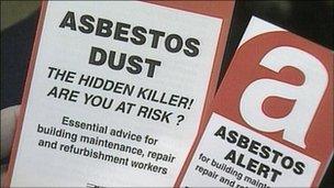 Asbestos leaflet