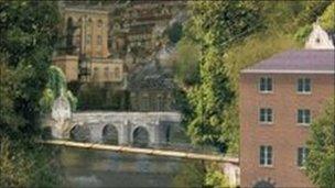 Proposed new bridge in Bradford on Avon