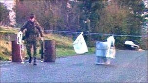 The two officers were murdered by the IRA in south Armagh