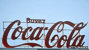 Coke sign