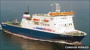 Condor Ferries vessel