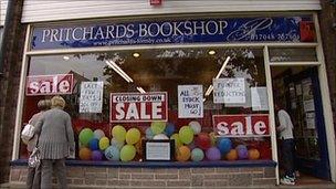 Pritchard's book shop, Formby