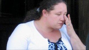 Lynsey Houston at Trowbridge Coroner's Court