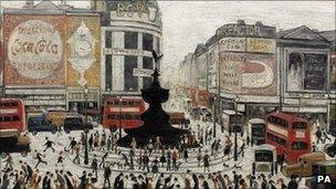 LS Lowry - Piccadilly