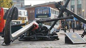 Hull' Merchant Navy memorial