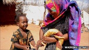 Ardo Ahmed and her niece