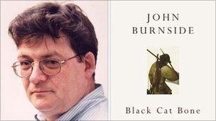 John Burnside and book cover (Photo: Niall McDiarmid)