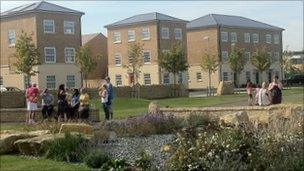 Houses at Prior's Hall