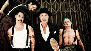 Red Hot Chili Peppers are the lead act in the event which will take place over three locations