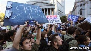 Occupy Wall Street protesters