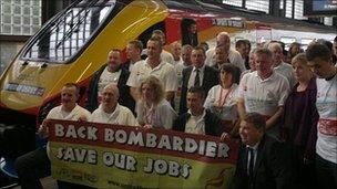 Bombardier delegation