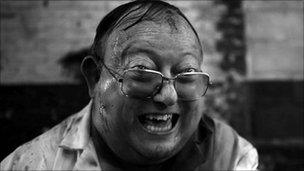 Laurence R Harvey in The Human Centipede 2