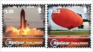 Top Gear stamps