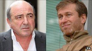 Boris Berezovsky and Roman Abramovich