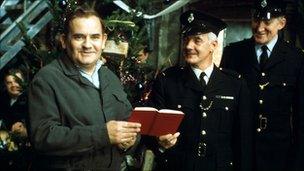 A scene from the BBC show Porridge