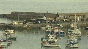 Victoria Pier off The Cobb, Lyme Regis