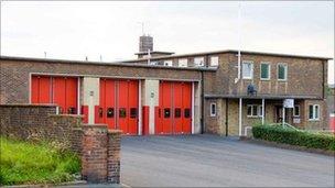 Darnall fire station. Copyright: South Yorkshire Fire and Rescue