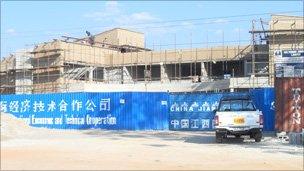 Chinese construction site