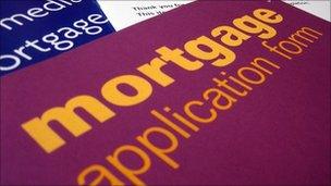 Mortgage application form