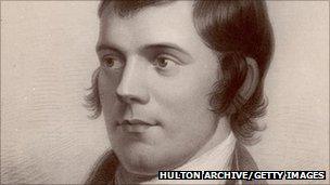 Robert Burns. Pic: Hulton Archive/Getty Images