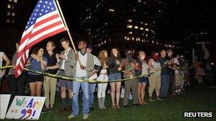 Occupy Boston protesters