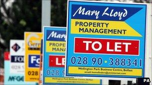 Estate agent to let signs