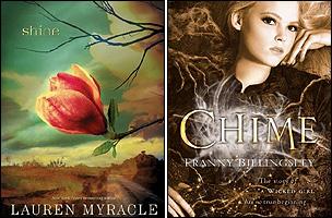 Shine by Lauren Myracle (Amulet Books) and Chume by Franny Billingsley (Bloomsbury)