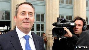 Defence Secretary Liam Fox