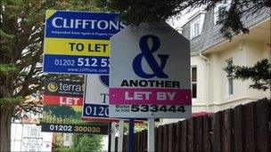 Lettings boards