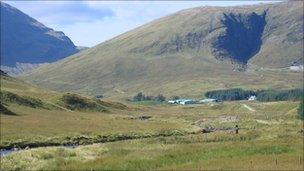 Cononish near Tyndrum