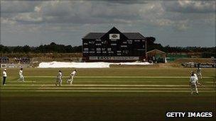 Garon Park cricket ground in Southend