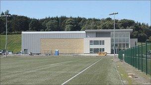 Celtic's Lennoxtown training facility