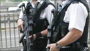 Armed police