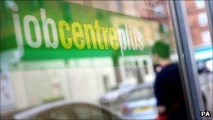 jobcentre plus sign