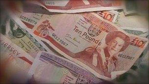 Jersey banknotes