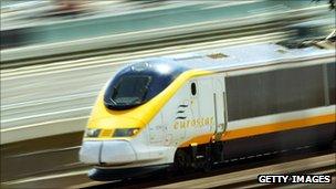 Eurostar train