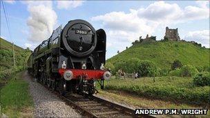 Oliver Cromwell locomotive