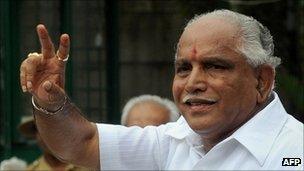 Former Karnataka Chief Minister BS Yeddyurappa