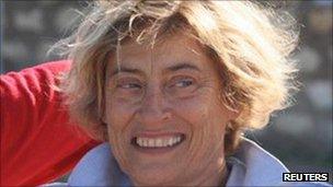 Frenchwoman Marie Dedieu, abducted in Kenya (undated file photo)