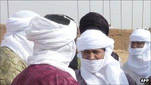 Tuareg fighters who have returned from Libya to Niger (July 2011)